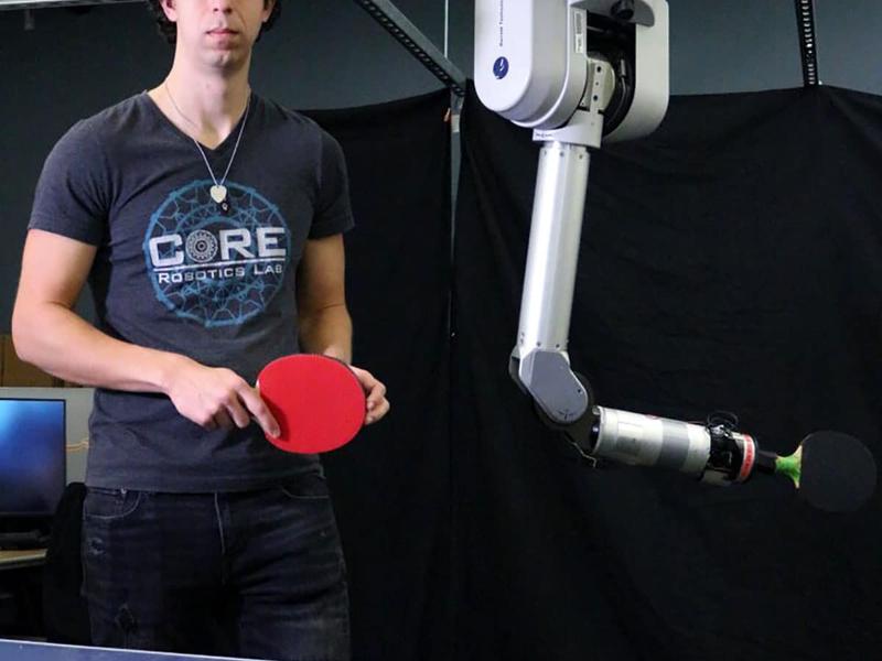 Researchers Use Table Tennis To Understand The Dynamics Between Humans And Robots In An Agile Environment
