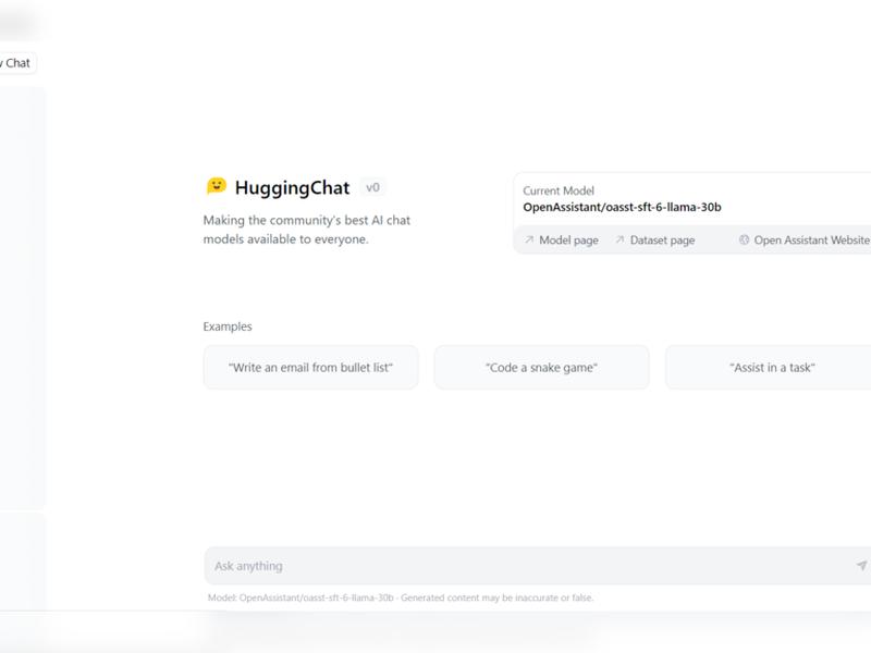 Hugging Face Releases Chatgpt Rival, Huggingchat