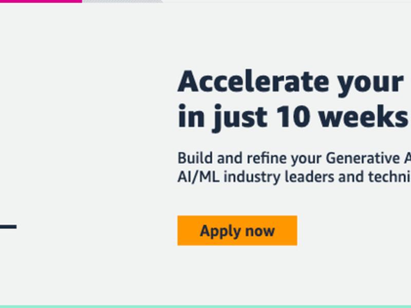 Guest Post By Technext.ng: Amazon Launches 10-week Accelerator Program For Ai Startups Globally