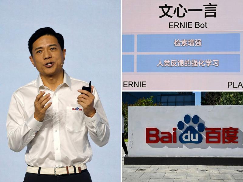 Baidu Shares Tank After Chatgpt Rival Ernie Bot A Flop At Launch Party