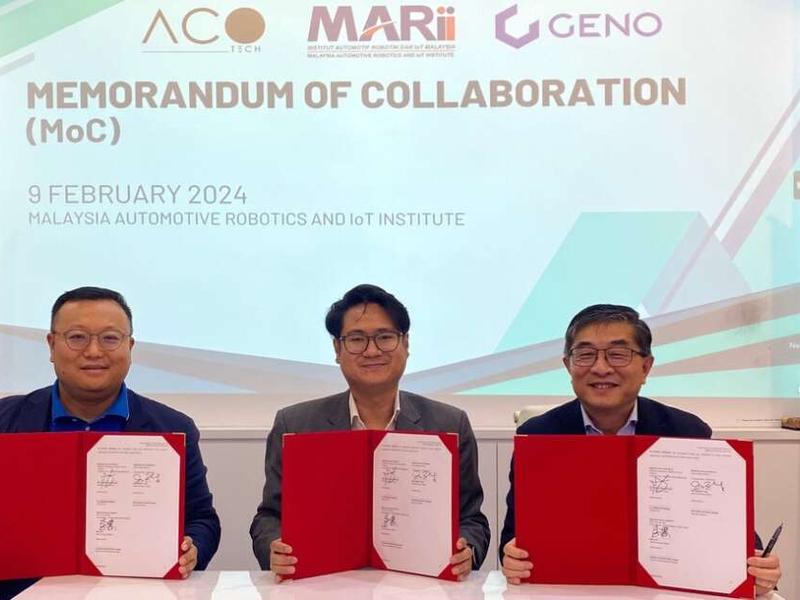 Aco Tech, Marii, Geno Sign Moc To Explore Blockchain Solutions For Ev Infrastructure In Malaysia
