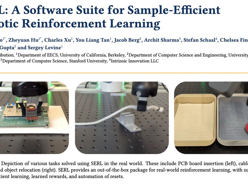 Uc Berkeley Researchers Introduce Serl: A Software Suite For Sample-efficient Robotic Reinforcement Learning