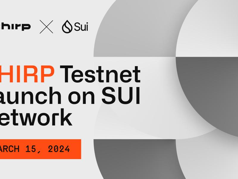 Depin Project Chirp Launches Testnet To Power Decentralized Iot
