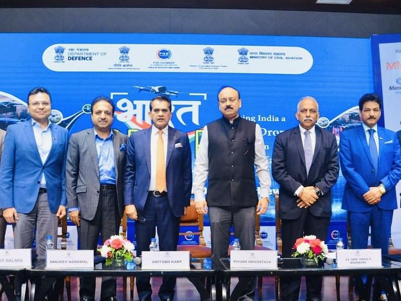 Drones Integration Will Drive Inclusive Growth, Positioning India As An Aspiring Leader In Industry 4.0, Says Amitabh Kant