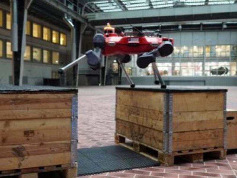 These Swiss Scientists Taught Their Four-legged Robot To Do Parkour