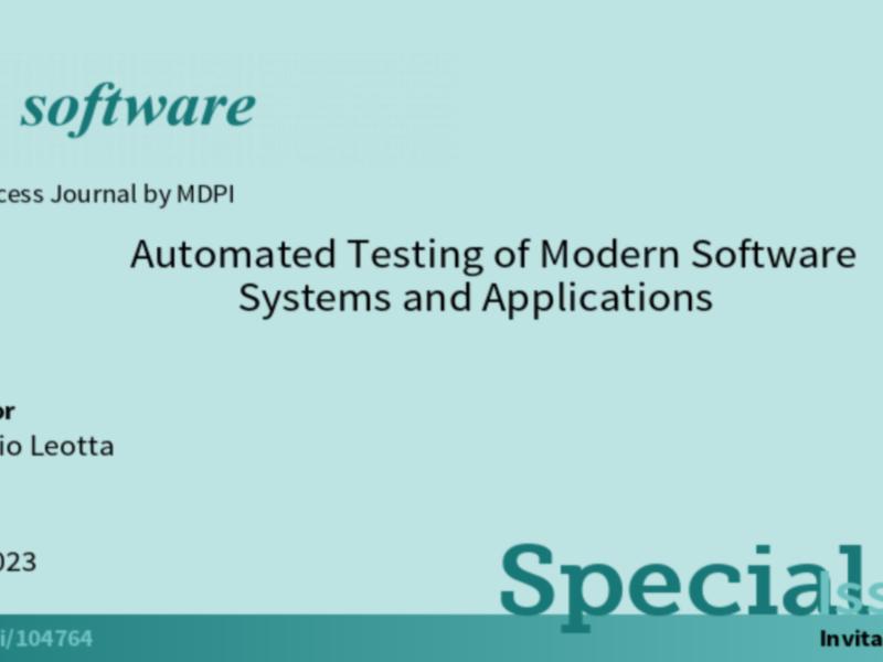 Automated Testing Of Modern Software Systems And Applications