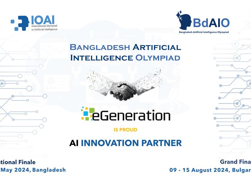 Egeneration Becomes Ai Innovation Partner For Bangladesh Artificial Intelligence Olympics