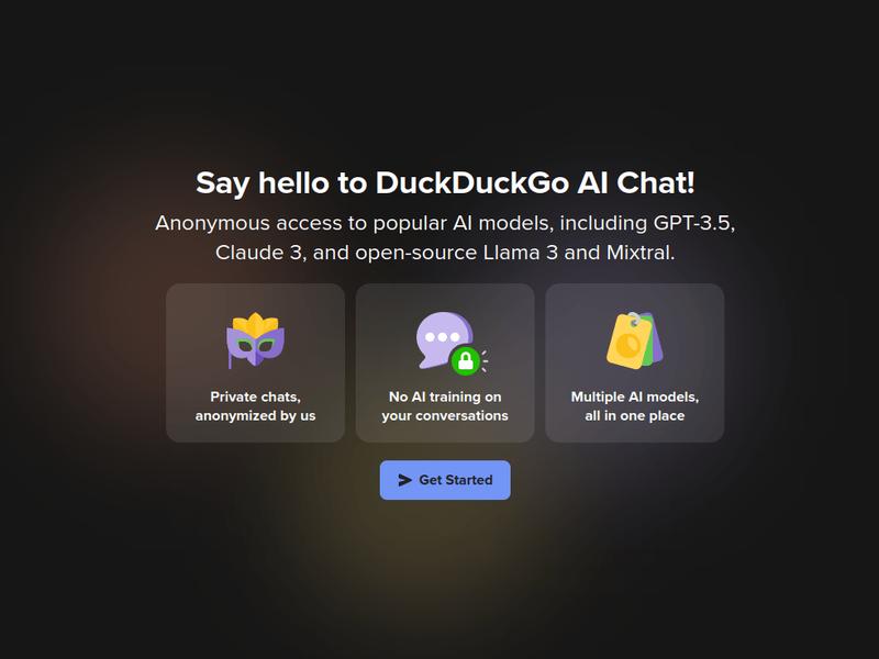 Duckduckgo Ai Chat Provides Anonymous Access To Ai Chatbots