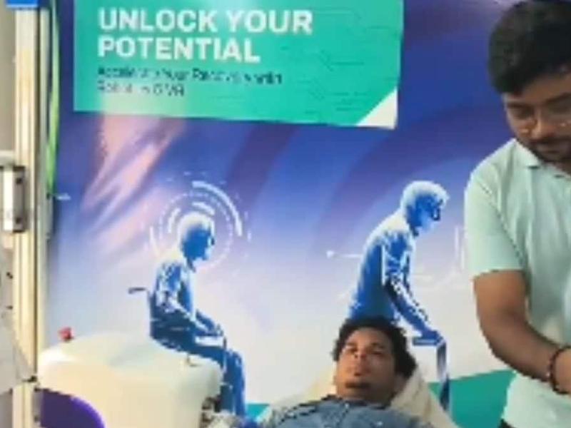 This Private Hospital In Puducherry Uses Robotic Technology For Physiotherapy