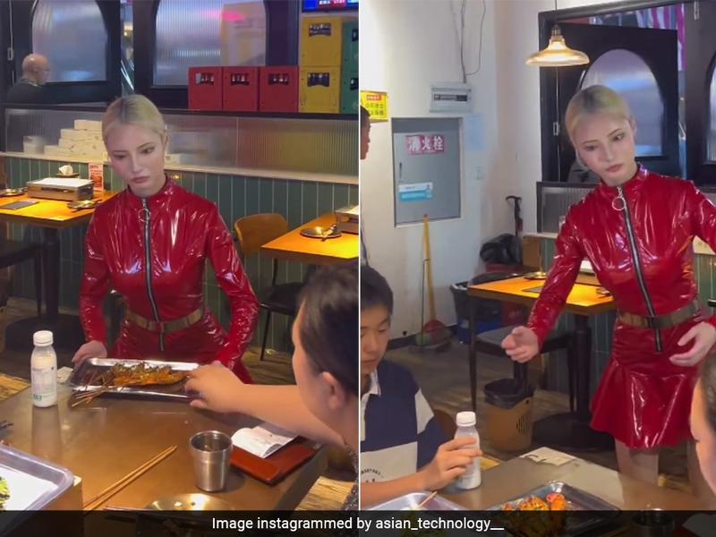 Robot Or Human? Video Of Waitress Serving Food At Chinese Restaurant Goes Viral