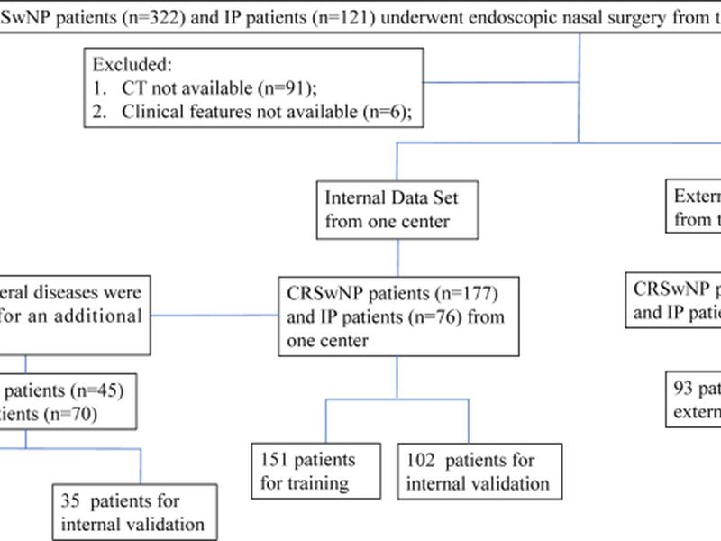 Utilizing Radiomics For Differential Diagnosis Of Inverted Papilloma And Chronic Rhinosinusitis With Polyps Based On Unenhanced Ct Scans